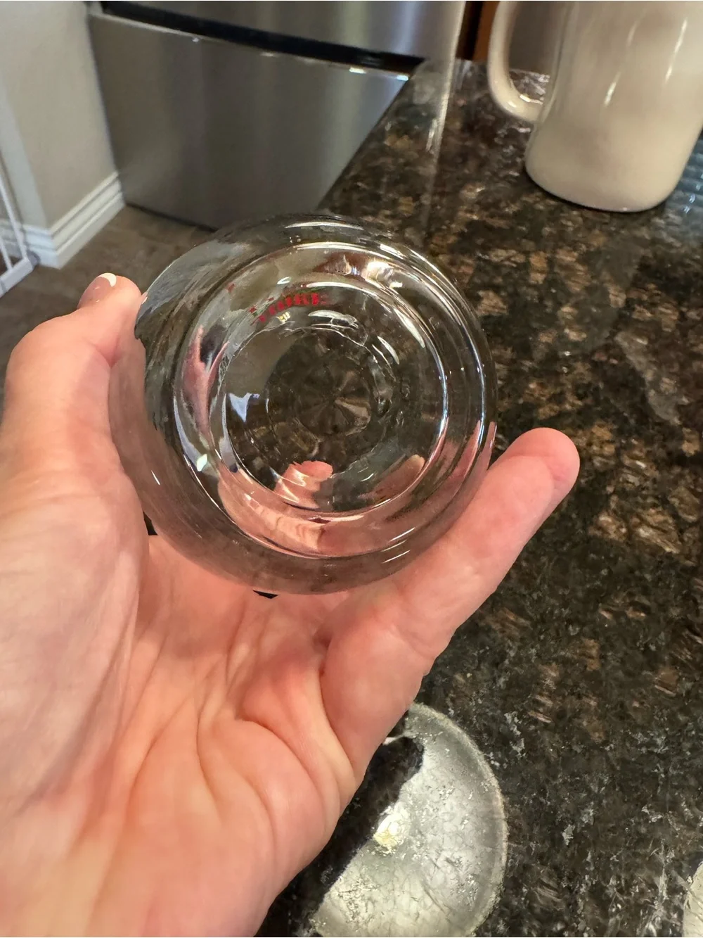 Stemless Christmas Wine Glass Jingle Til You Tingle Holiday Barware